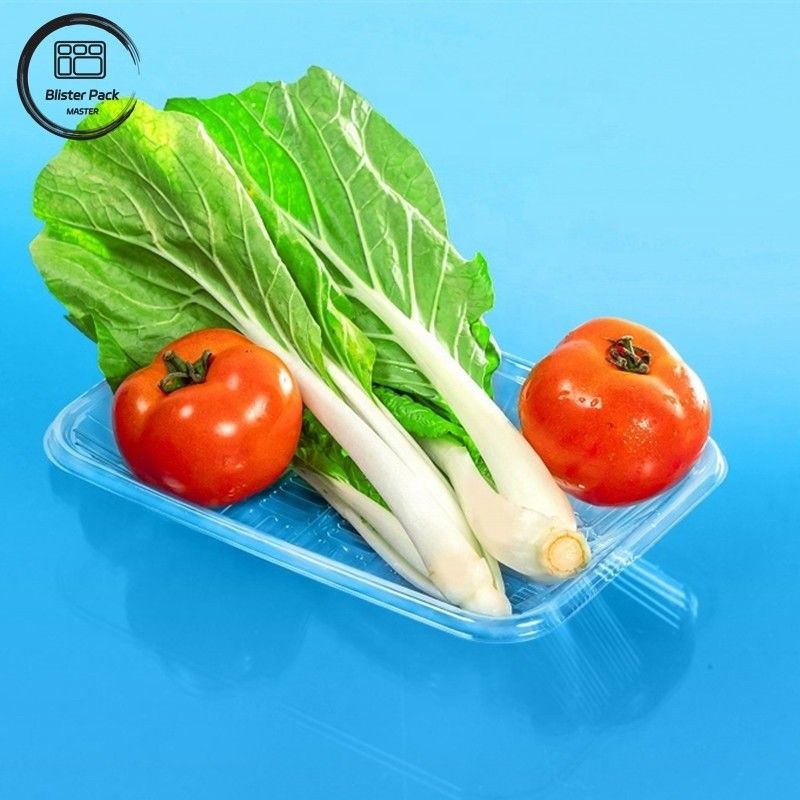 سینی بسته بندی پف در سوپرمارکت برای محصولات تازه میوه ها سبزیجات و گوشت