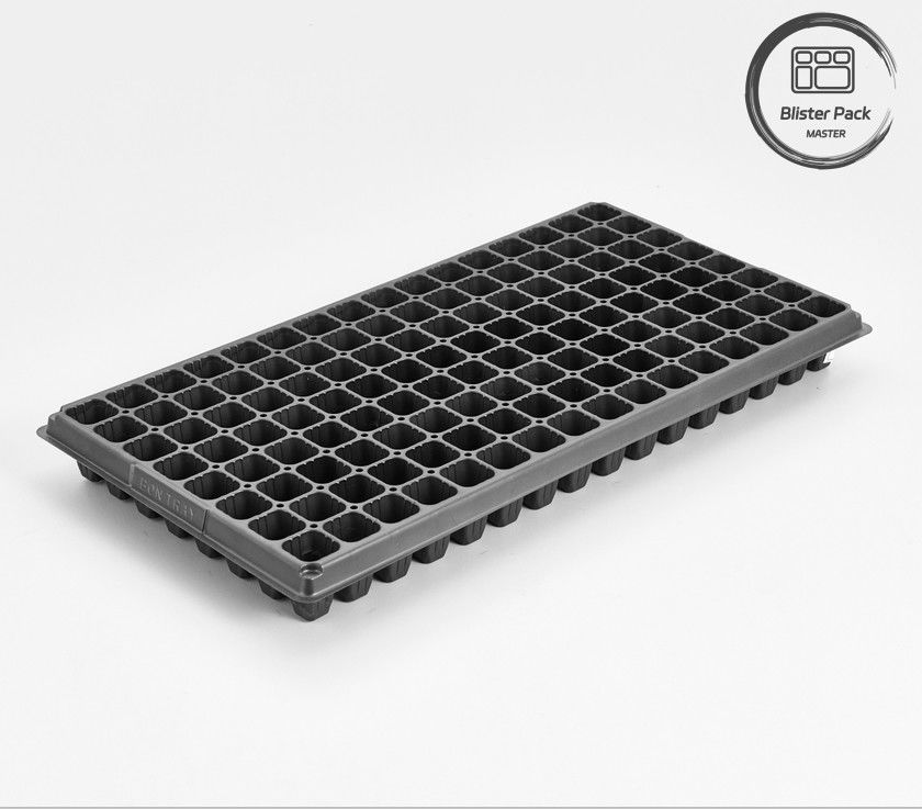 128 سلول PS سینی های تخم گذاری پلاستیکی برای پرورش گیاهان 0.8mm تا 1.0mm ضخامت سینی های جوانه گذاری گیاهان