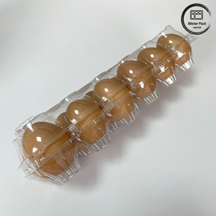 12 شمارش قابل استفاده مجدد مرغ تخم مرغ پلاستیکی بلبل سینی سینی ترموفرمی برای ذخیره و حمل و نقل