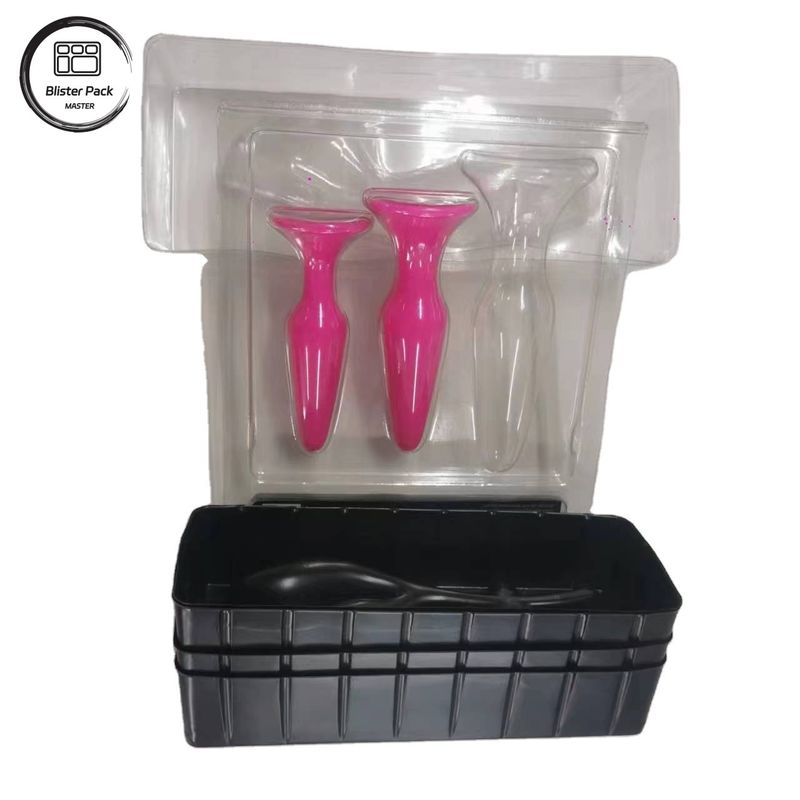 جعبه پف پی ایچ تی (PS PET Clamshell Blister Box) برای محصولات بزرگسالان، ذخیره سازی و بسته بندی اسباب بازی های آلدالت