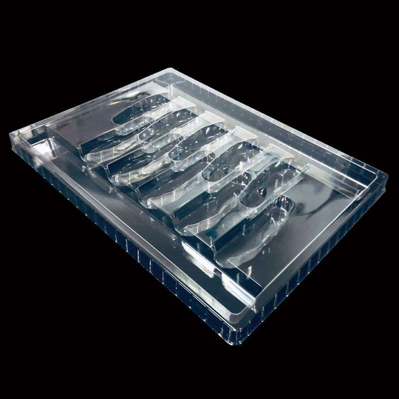 کارخانه OEM گردش مالی PET پف مولد سینی بسته بندی پلاستیکی برای قطعات خودرو و ابزار سخت افزاری