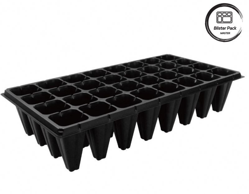 110mm عمق 32 سلولی PS seed tray، دوامدار پلاستیکی جوانه زدن و seedling starter tray
